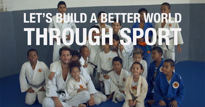Brazilian Olympian using sport to turn underprivileged kids into superheroes