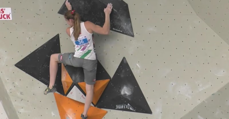 Sandra Lettner climbs to glory and Youth Olympic Games qualification