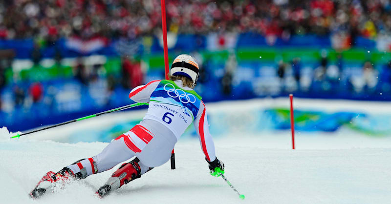 マルセル・ヒルシャー 回転2本目 バンクーバー2010