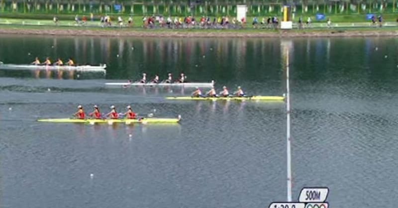 China Wins First Olympic Gold In Rowing Rowing Beijing 2008