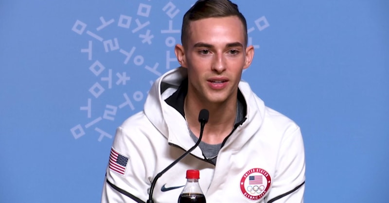 Relive Rippon talking about being 'America's sweetheart'