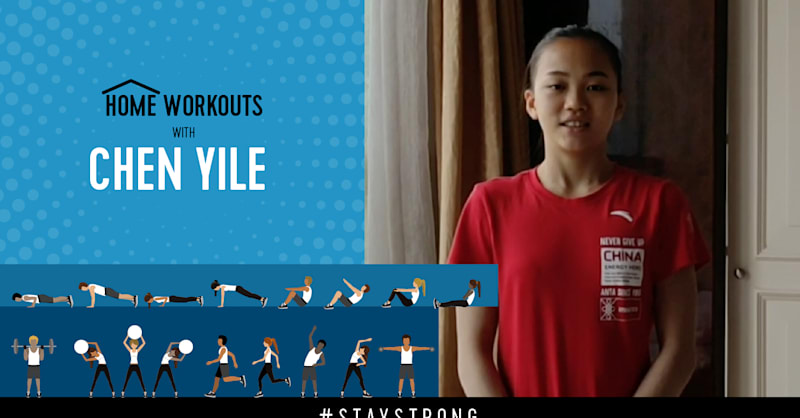 Entrenamiento en casa con Chen Yile - Entrenando desde tu habitación