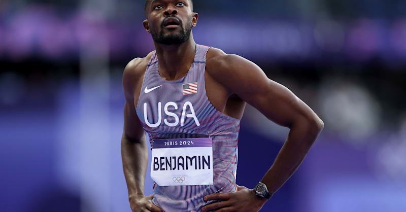 Athletics | M 400m Hurdles Semifinal | Rai Benjamin