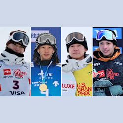 スノーボードスーパーパイプ 清水さらが優勝！工藤璃星とワンツー