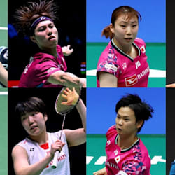 2024 パリオリンピック バドミントン 日本代表 ウェア オレンジ