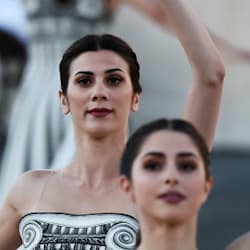 Церемония передачи олимпийского огня | Олимпийские игры-2024 в Париже | Афины