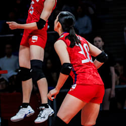 火の鳥NIPPON、ブラジル代表下して2R進出【バレーボール】女子