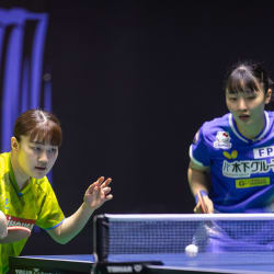 卓球・張本美和&大藤沙月が4大会連続V、女子単は準決勝4人全員が