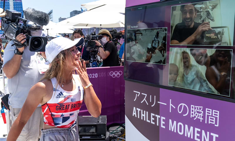 Athlete Moment: Celebrate with loved ones around the world